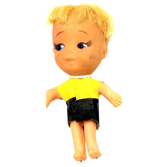 2.5" Vintage Teeny Tiny Uneeda Boy Doll (Combine & Save) Let's Make A Deal! - Picture 3 of 6
